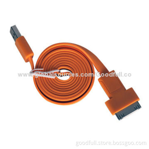 Wholesale 3-in-1 USB Cable for Mini Micro iPhone 4, with 100cm Length, Various Colors Available